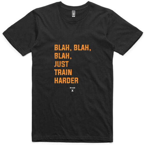 Blah Blah - Adult Black Tee Thumbnail
