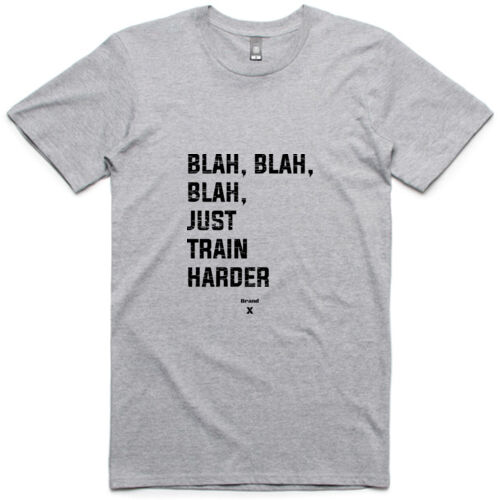 Blah Blah - Adult Grey Marle Tee Thumbnail